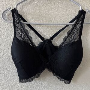 Spanx Black Lace Bra size Medium